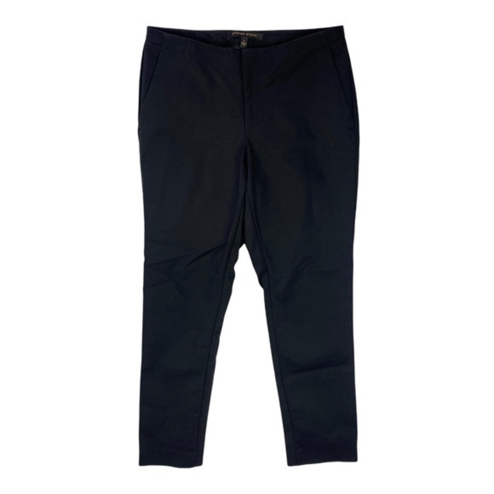 Cynthia Steffe Black Stretch Slim Leg Crop Pant Size 2